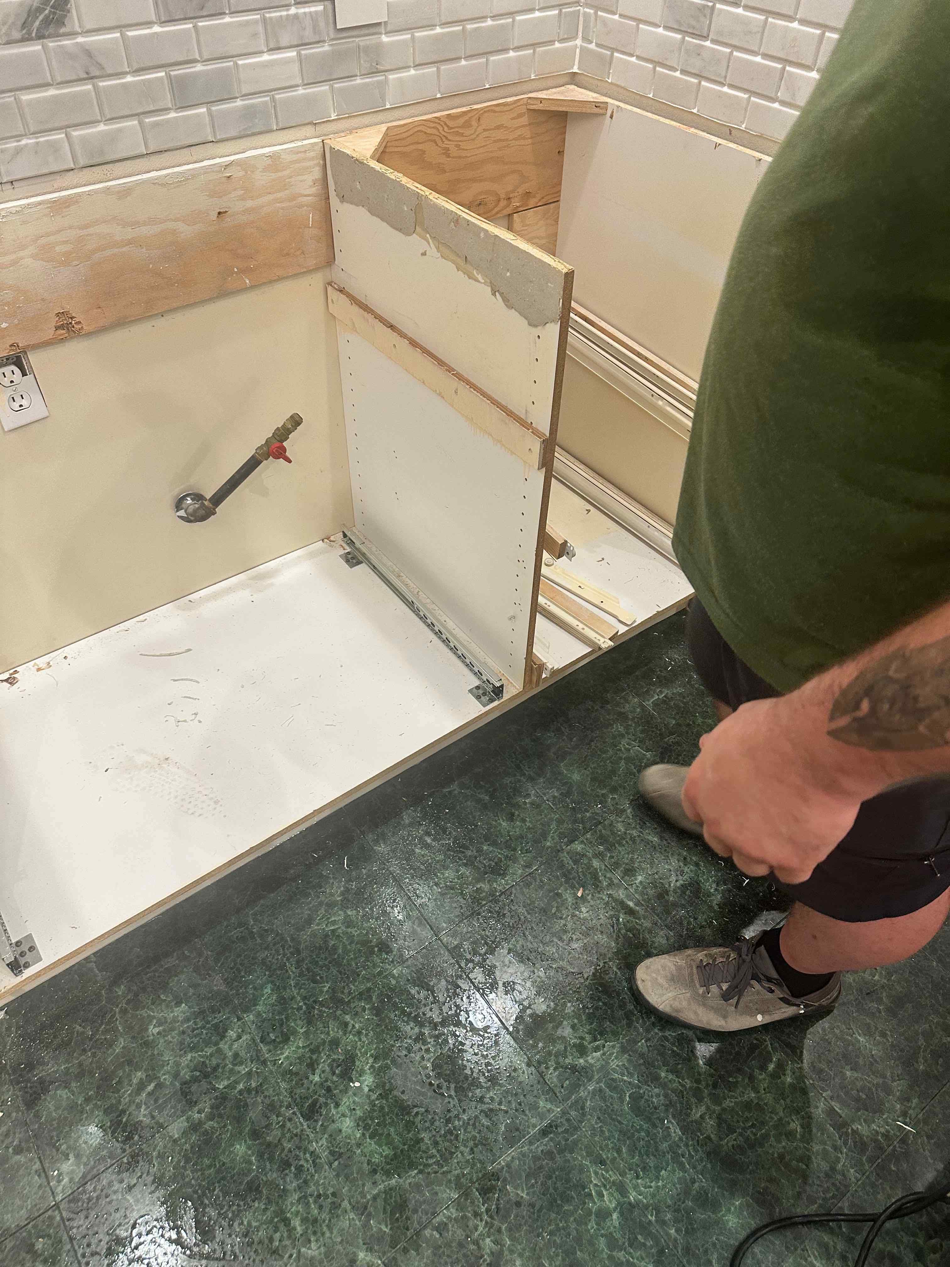 Project Quick Recovery from Slab Leak Water Damage image